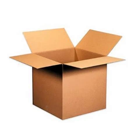 Brown Cardboard 5 Ply Corrugated Packaging Box At Rs 30 Piece In Mumbai