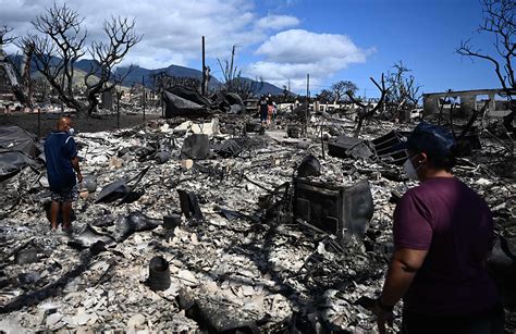 Hawaii Sube A 111 Los Muertos Por Los Incendios Y Difunde Los Nombres