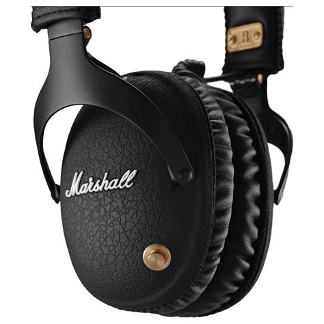 Marshall Monitor Bluetooth Headphones Black At Gear4music