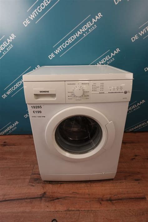 Wasmachine 6 Kg 1400 Toeren Siemens De Witgoedhandelaar