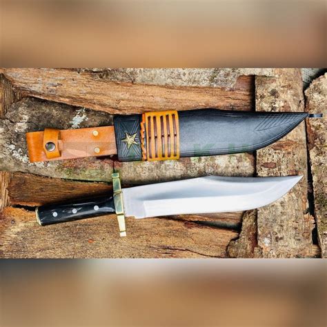 12 Survival Hunting Knife With Sheath 12 Inch Fixed Blade Tactical Bowie Knife For Camping