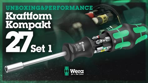 Wera Kraftform Kompakt 27 Set 1 Performance YouTube