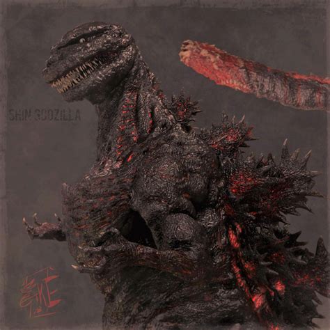 Shin Godzilla Profile Download Free 3d Model By Gabetke E3d0aa2