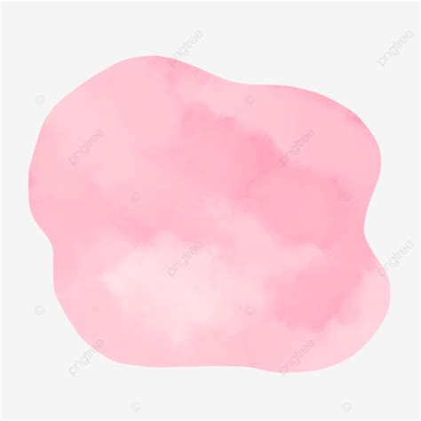 Watercolor Pink Blob Watercolor Pink Blob Splash Png Transparent