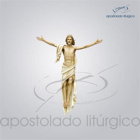 Imagem Cristo Ressuscitado 40 cm Apostolado Litúrgico Brasil