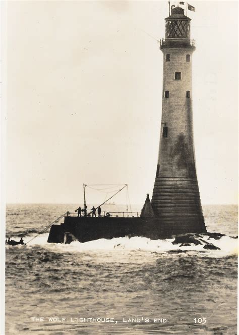 Wolf Rock Lighthouse The Cornish Bird