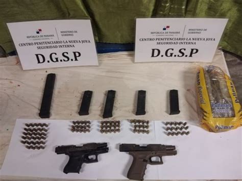 Custodios De La Nueva Joya Decomisan Armas De Fuego Durante Operativos