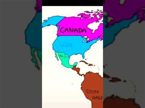 World Map According To Americans Shorts Youtubeshorts Country