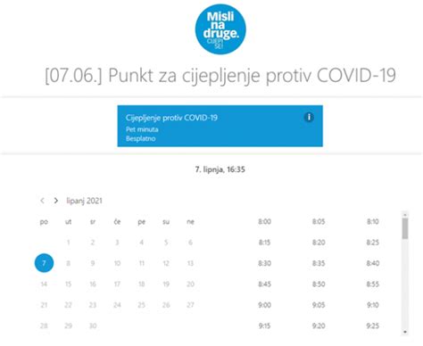Poziv Za Cijepljenje Protiv Covid Obavijesti Zjz Zadar Hr