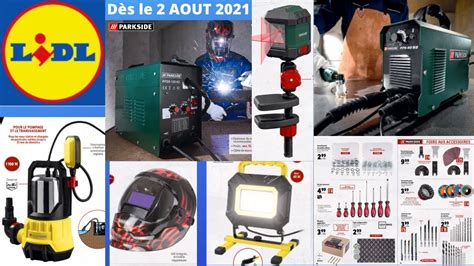 SOLDES Et Arrivages LIDL BRICOLAGE 2 AOUT 2021 CATALOGUE LIDL LIDL