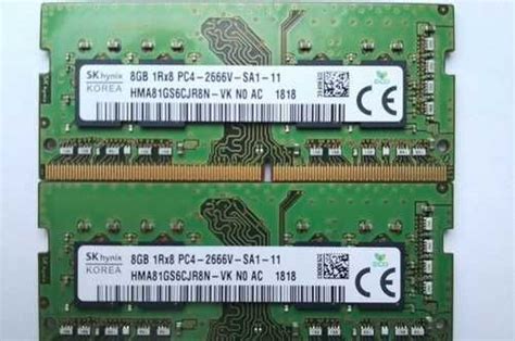 SK Hynix DDR4 16Gb 2x8Gb PC4 2666 sodimm Festima Ru частные