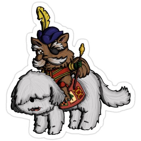 Sir Didymus Stickers By Zladdsmith Redbubble