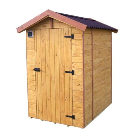 Habrita Abri WC en panneaux de bois 1 35 m²