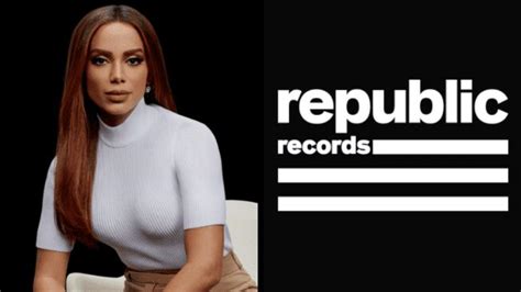 Anitta Assina Contrato A Gravadora Republic Records De Artistas