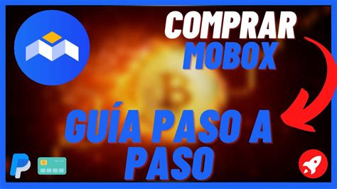 Cómo Comprar MOBOX MBOX en 2023 TARJETA DE CRÉDITO PAYPAL