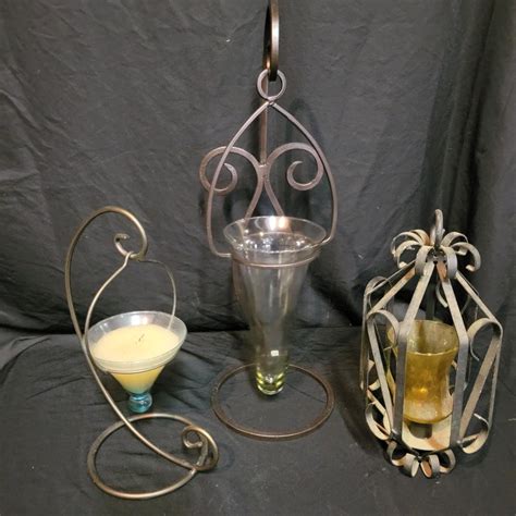 Metal Candle Hangers Bs Dw