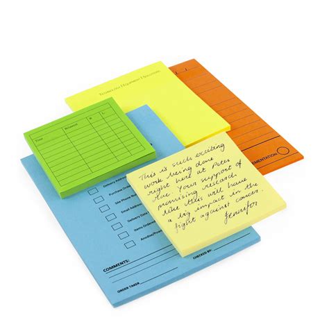 Coloured Stick It Posting Notes Cmyk Colour Online