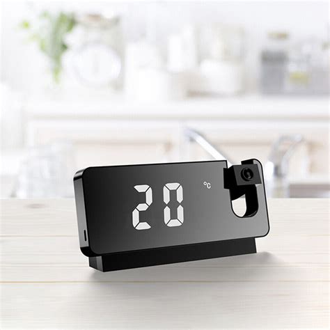 Digital Mute Clock Multifunctional Desktop Clocks Led Display For