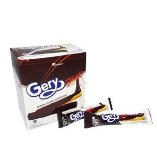 Jual Gery Salut Roll Enrob Coklat 5g Isi 24pcs Kemasan Box Shopee