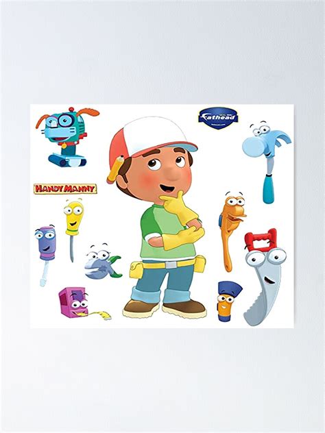 "Handy Manny" Poster for Sale by Parkid-s | Redbubble