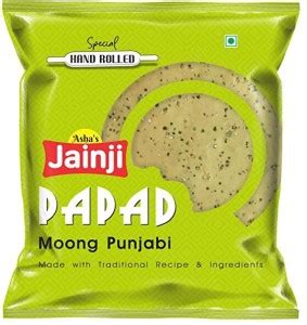 Jainji Handrolled Moong Punjabi Papad Authentic Rajasthani Flavour