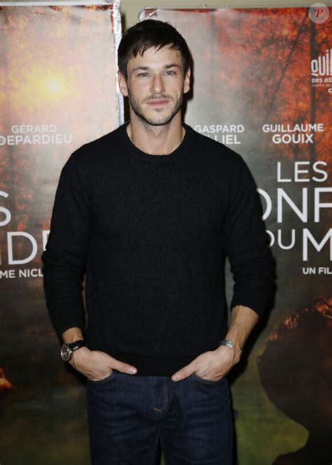 Photo Gaspard Ulliel Avant première du film Les Confins du Monde