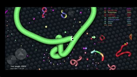 I Play Slither Io Part Youtube