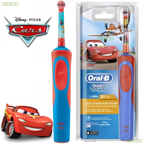 Oral B Stages Power Vitality Disney Cars Electric Rechargeable Kids