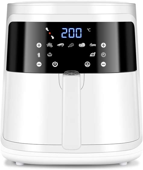 Aigostar White Cube Air Fryer L W In Lfreie Fritteuse