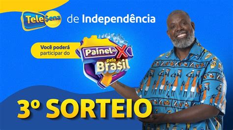 3º SORTEIO RESULTADOS da TELE SENA de INDEPENDÊNCIA 18 08 2024