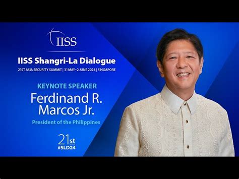 President Of The Philippines Ferdinand R Marcos Jr Delivers Keynote