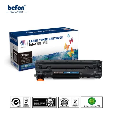 Befon Compatible 285a Toner Cartridge Replacement For Hp Ce285a 85a P1102 P1102w Laserjet Pro