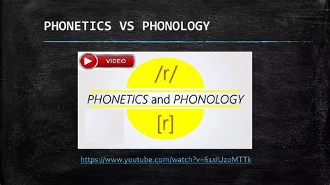 Phonetics Vs Phonology Ppt