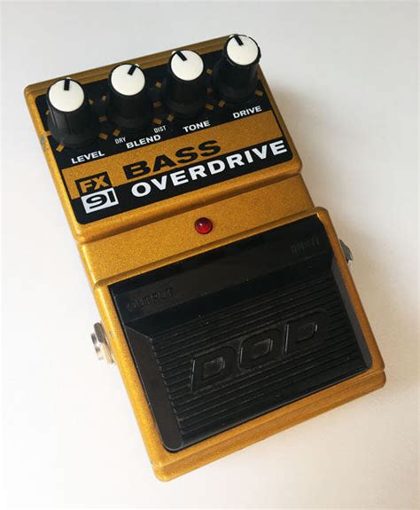 Dod Fx91 Bass Overdrive Found Sound