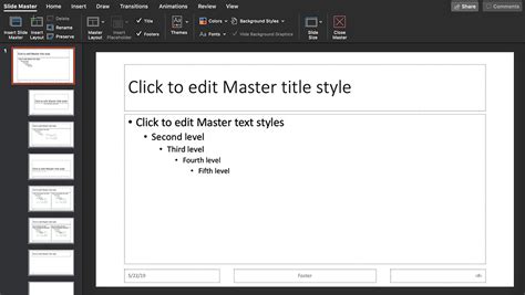 How To Create A Master Template In Powerpoint