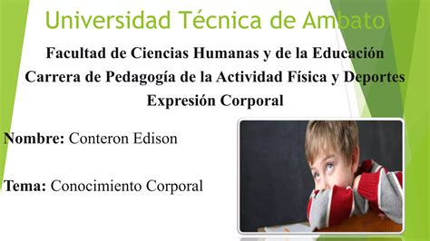 Conocimiento Corporal PPT