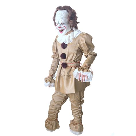 Fantasia Completa Palha O Pennywise It A Coisa Clown Cosplay Halloween