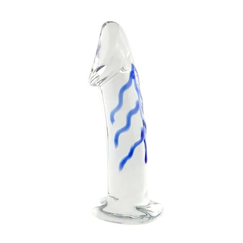 CRYSTAL ANAL BUTT SEX PLUG TRAINER LARGE PYREX GLASS PROSTATE MASSAGER DILDO TOY EUR 39 59
