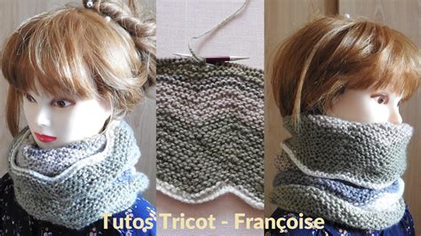 Tuto Tricot Tour De Cou Toutes Tailles Enfant Femme Homme