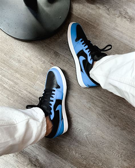 Blue Nike Air Jordan Sneakers for Men