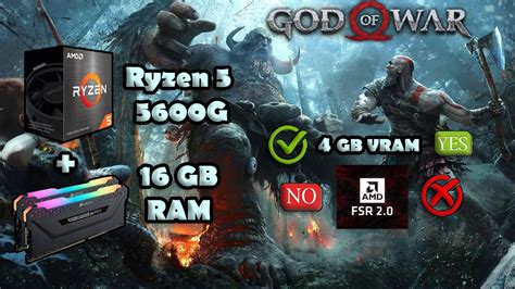 God Of War Mejor Configuraci N Ryzen G Gb Ram