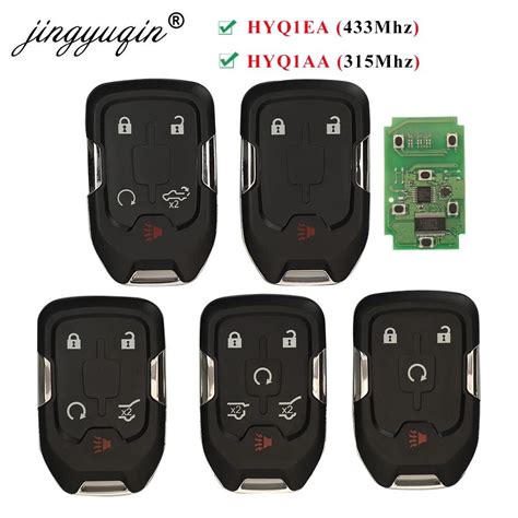 Jingyuqin 315 433mhz Hyq1aa Hyq1ea Smart Remote Key For Chevrolet