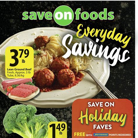 Save On Foods Weekly Flyer Weekly Savings Saver Days Regina Sk