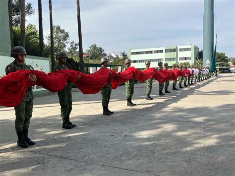 Realizan Ceremonia De Bienvenida A Personal De Soldados Del Servicio