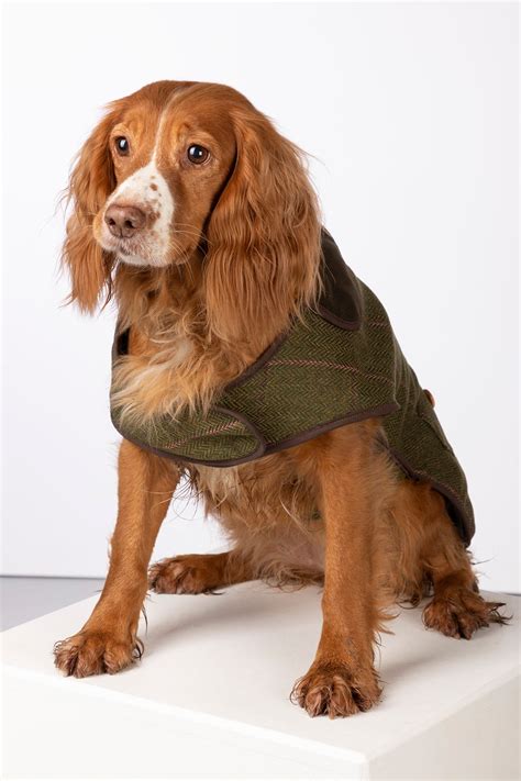 Fleece Lined Tweed Dog Coat Uk Tweed Dog Jacket Rydale