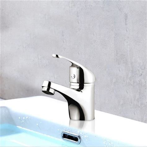 Robinet Mitigeur De Lavabo Chrome Cartouche Ceramique Butee Economique