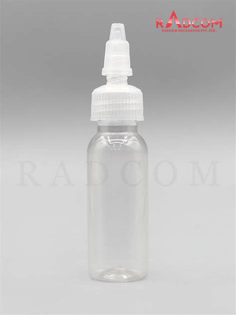 Ml Boston Clear Pet Bottle With Natural Serum Applicator With Zim Zam