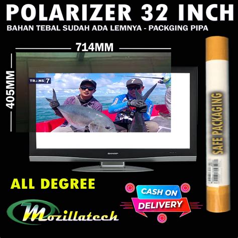 Jual Polarizer Lcd Lg In Plastik Polaris Polarizer Tv Lcd