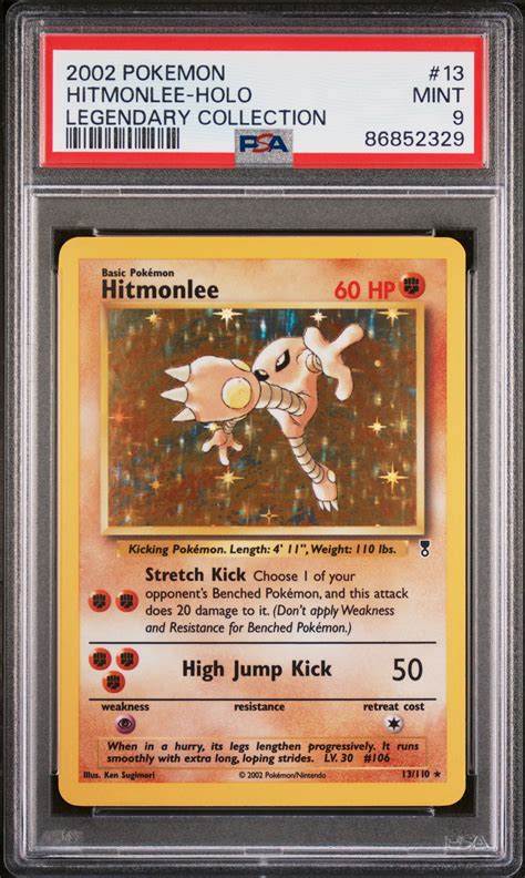 Hitmonlee Legendary Collection Holo Price Guide Sports Card