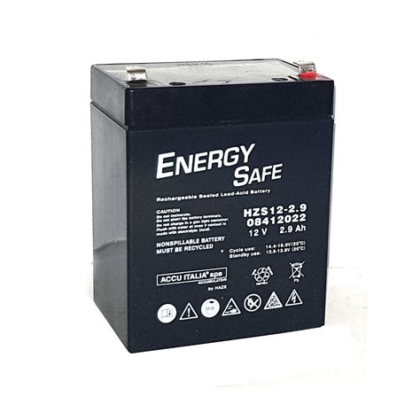 Batteria Al Piombo Ricaricabile Ermetica Agm Vlra V Ah Uso Ciclico